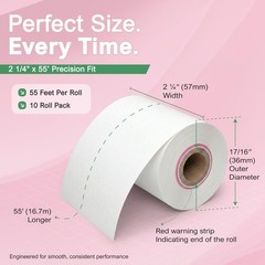Clover Compact Countertop POS Thermal Receipt 2 1/4 x 55 (20 rolls)