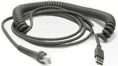 100 Packs 15Feet Barcode Scanner USB Cable Cord For Symbol LS2208 CBA-U09-C15ZAR