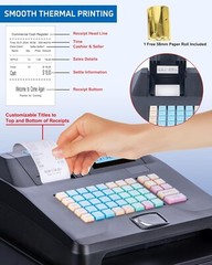Smart Cash Register for Business POS System Waterproof Oil-Proof Cash Drawer Ret