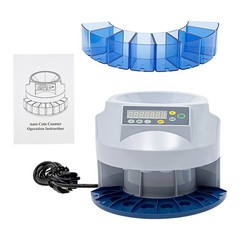 Coin Counter 110v For All American Coins Electronic Coin Counter Digital Display