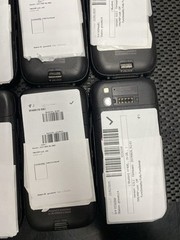 Lot Of 50 Bluebird EF400 Rugged Portable Terminal Computer Barcode Scanner