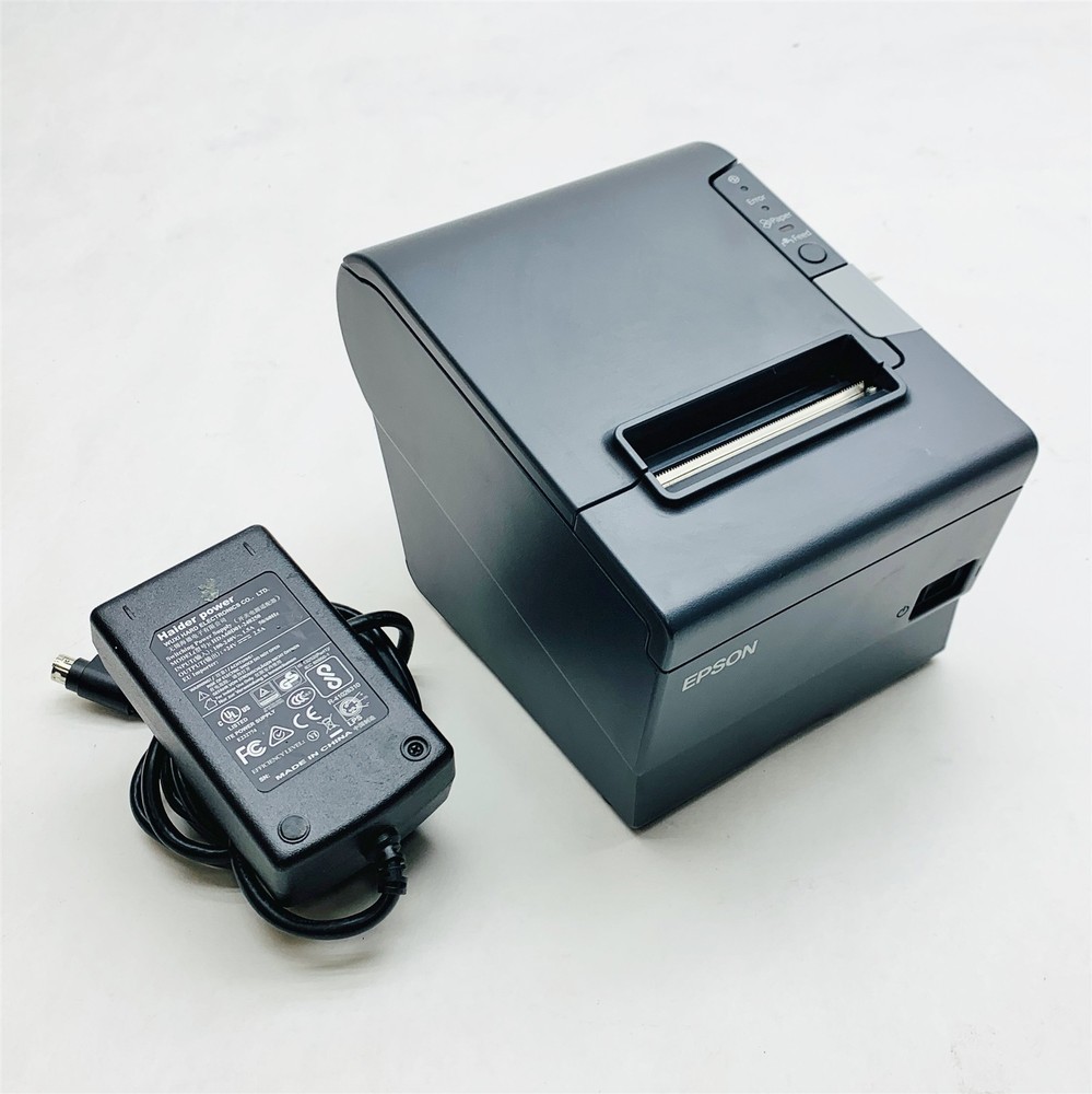 Epson M244A TM-T88V POS Thermal Black Receipt USB Parallel Printer with PSU