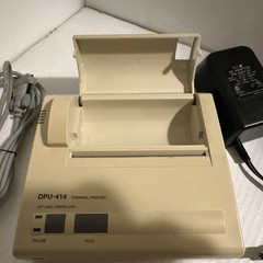 SEIKO SII DPU 414-30B THERMAL PRINTER + POWER SUPPLY + SERIAL CABLE