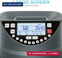Aneken Coin Counter and Sorter with TFT Display – Accurate Sorting Machine for 5