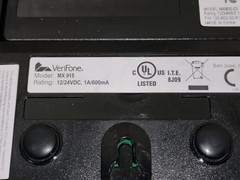 LOT OF 2 – Verifone MX915 MX 915 M132-409-01-R POS Credit Card Terminal Pinpad