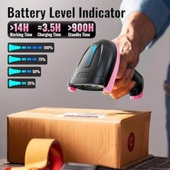 Tera Barcode Scanner Wireless 1D Versatile 2-in-1 2.4Ghz Wireless+USB 2.0 Wired