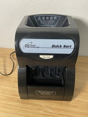 Royal Sovereign Quick Sort Coin Sorter Counter Machine QS-1AC Tested-Works