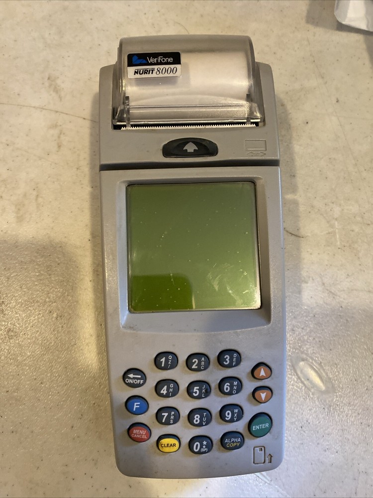 Lipman NURIT 8000S Wireless Credit Card Machine Payment Terminal NN