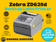 Zebra ZD620d Direct Thermal Label Printer Bundle | USB and Power Cable!🔥🖨