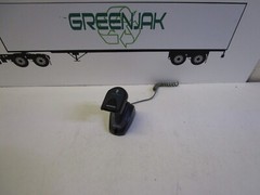 DATALOGIC S2-130/GUN W/BASE SCANNER UNKNOWN BATTERY-CUT CORD- USED FREE SHIPPING