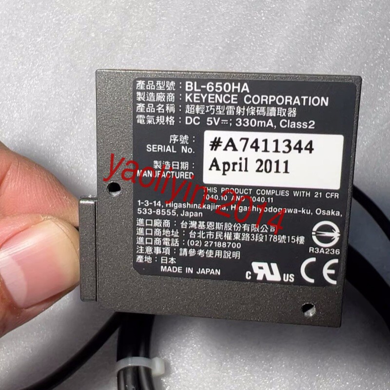 1PC New Keyence BL-650HA Laser Barcode Scan BL650HA with warranty Free Shipping