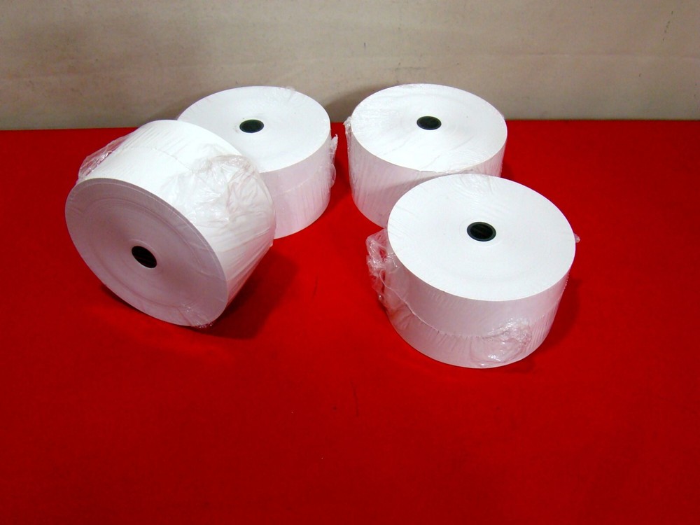 3 1/8″ X 660′ 6″ O.D. Premium Grade 21# Thermal Paper 1″ Solid Wall Core 8 Rolls