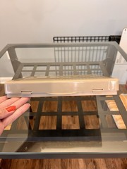 Nadex Coin Handling Tray Beige with Lid Coin Sorter & Counting Tray Cashier
