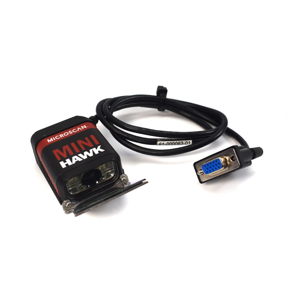 Microscan FIS-6300-5001G Mini Hawk Fixed Mount Bar Code Scanner 5VDC 4W Max