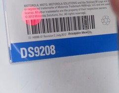 Lot of 5 Zebra Motorola Symbol Handfree Barcode Scanner DS9308-SR00004ZZWW Black