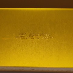 Metal Coin Tray Insert “$100.00 QUARTERS” Holder MMF Industries