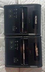 LOT OF 4 EPSON TM-P80 MODEL M316B(2) & M316D(2) THERMAL PRINTERs – UNTESTED