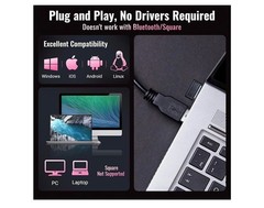 Tera Barcode Scanner Wireless 1D Laser Cordless Barcode Reader 5100 Pink