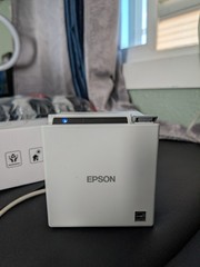 EPSON TM-M10 Compact 2″ Receipt Printer Auto-cutter USB White
