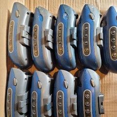 LOT OF 49 VOCOLLECT TAP802-01 TALKMAN VOICE TERMINALS WITH BATTERIES