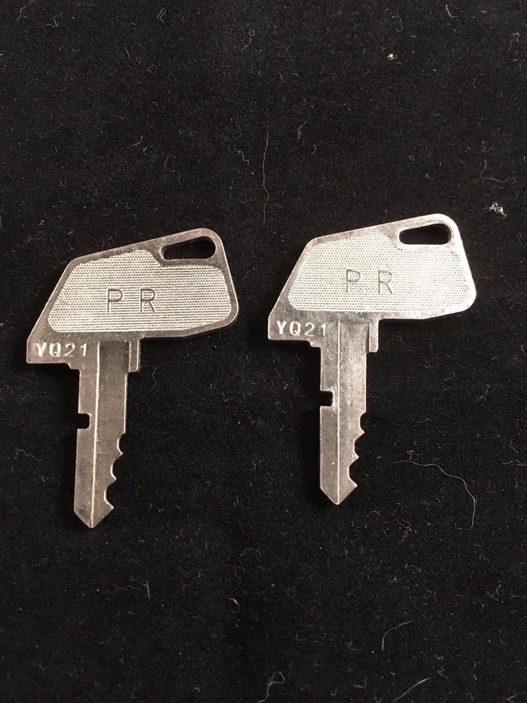 TEC CASH REGISTER, PR KEY, #YQ21, SET OF 2