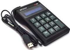 ID Tech SREDKey Keypad with Encrypted MagStripe Card Reader IDT-534833TEB