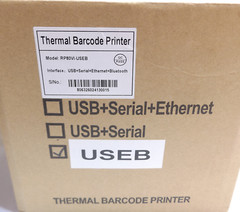 VACSMART RP80VI-USEB THERMAL LABEL PRINTER USB, SERIAL, ETHERNET OR BT CONNECT