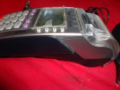 Verifone VX 520 Credit Card Machine Terminal Reader w/ Power Cord TESTED WORKING