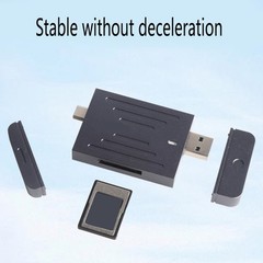 CFE Type A Card Reader USB 3.2 Gen 2 10Gbps USB A & USB C Port Data Transfer