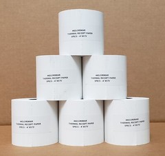 10010058 Z-Perform Direct Thermal Print Receipt Paper 4″x574 ft 6 Rolls/Bx
