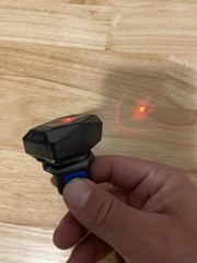 Eyoyo R30 1D Wireless Ring Barcode Scanner Mini Finger Bar Code Reader Lot Of 2