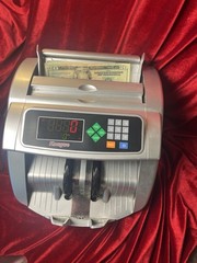 Kaugue Money Bill Counter Machine Model Number R689 Power Supply Tested Working