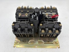 505-B0D-23 Reversing Contactor Size 0 120V 18A 1NO 1NC Aux Motor Starter Used