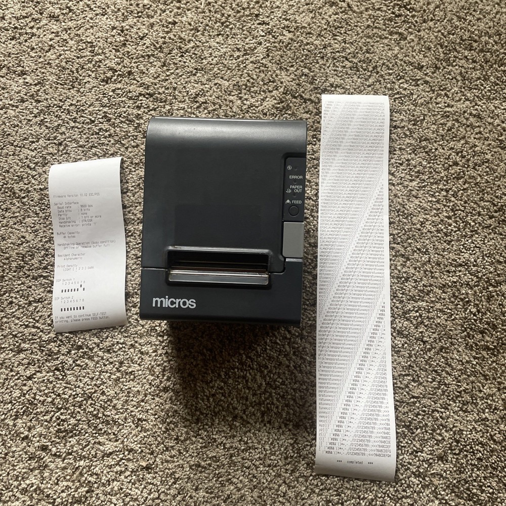 Epson Thermal Receipt Printer – TMT88IV-Tested