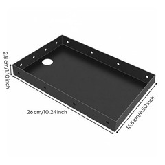 Thermal Printer Bracket Powder Coated Office Apparatus Space Saving for School