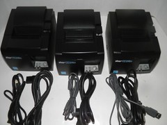 Star TSP100III Thermal POS Receipt Printer One TSP143IIIU w cord & USB Cable