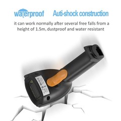 1D Wired Barcode Scanner Reader For PC USB Laser Handheld UPC EAN Gun