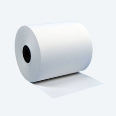 Watson Distributing 3″ x 165′ White 1-Ply Bond Paper Rolls – 50/Case