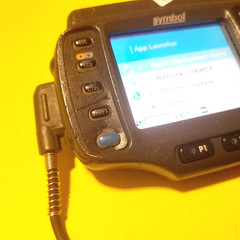 ⚡HARD PRESS BUTTON⚡MOTOROLA SYMBOL WT41N0 WEARABLE MOBILE COMPUTER SCANNER +RING