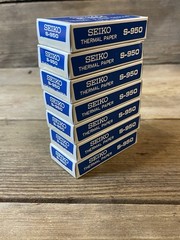 SEIKO Thermal Paper Rolls, Stopwatch Printer, S950 [5 rolls of roll paper]