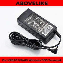 AC Power Adapter Charger 12V 2A EXA1004UH For VeriFone VX670 VX680 Wireless POS