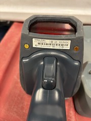 Unitech Wireless Laser Scanner MS086 and Charger No Cables Untested