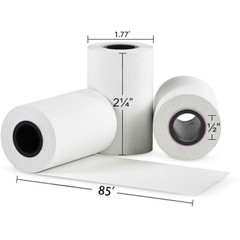 50 Roll 2 1/4″ x 85′ Thermal Paper Cash Register Credit Card POS Receipt Paper