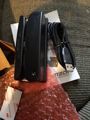 ID Tech WCR3237-512K12UC Omni Bar Code And Magnetic Stripe Reader.