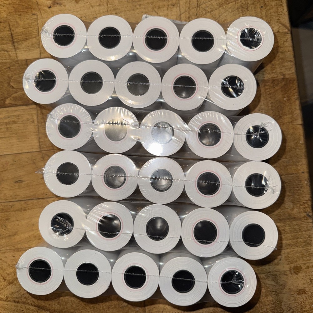 30 Rolls/Case 2 1/4″ x 50′ Thermal Receipt Cash Register Credit Card Paper