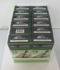 12 Packs Counterfeit Money Detector Pen Marker Fake Dollar Bill Currency Check
