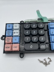 SHARP XE-A106 ELECTRONIC CASH REGISTER Keyboard Buttons Parts Replacement ONLY