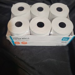 Pen+Gear Thermal Paper Rolls 6 Count 3.12 in x 190 ft Cash Registers Printers