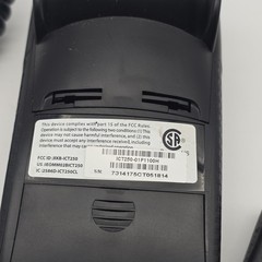 Ingenico iCT250 Credit Card Terminal Reader With Power Cord UNTESTED