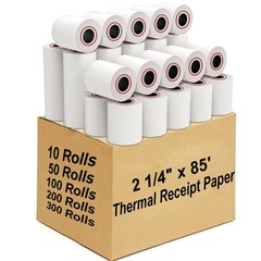 2 1/4″ x 85′ Thermal , Receipt Rolls, Thermal Cash Register POS fit All POS/C…